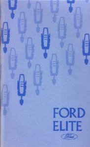 1975 Ford Elite Owner's Manual