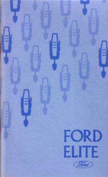 1975 Ford Elite Owner's Manual
