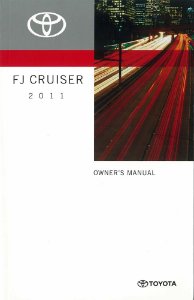 2011 Toyota FJ Cruiser Owner's Manual
