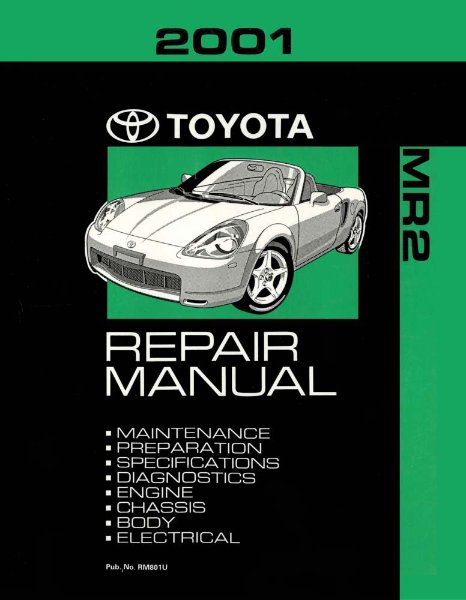 2001 Toyota MR-2 Factory Shop Service Manual