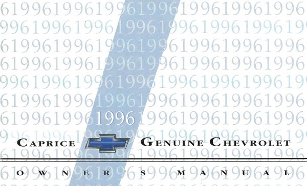 1996 Chevrolet Caprice Owner's Manual