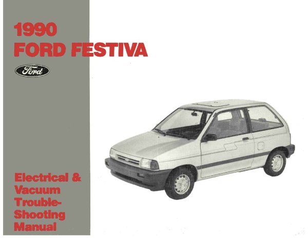 1990 Ford Festiva Wiring Diagrams Manual