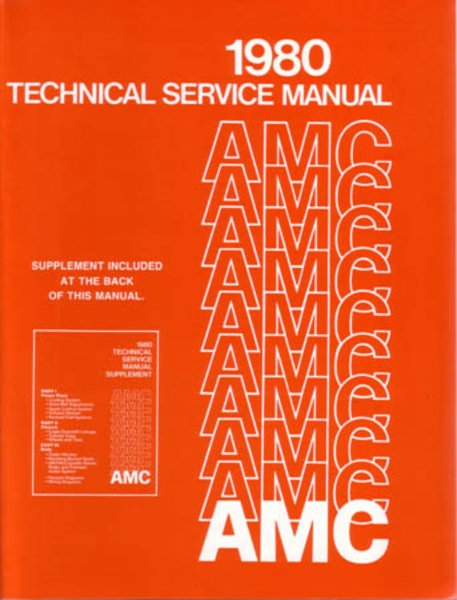 1980 AMC All Models Factory Shop Service Manual