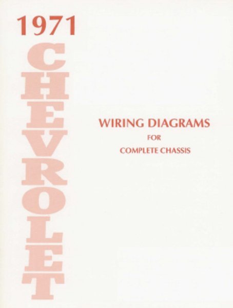 1971 Chevrolet Belaire, Caprice, Impala Wiring Diagrams Manual