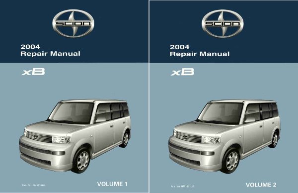 2004 Scion XB Factory Shop Service Manual