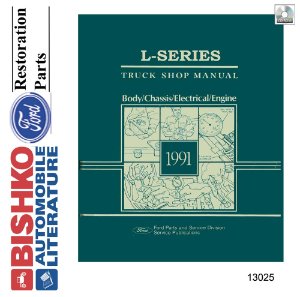 1991 Ford Truck L-Series, Heavy Duty Factory Shop Service Manual