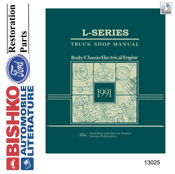1991 Ford Truck L-Series, Heavy Duty Factory Shop Service Manual