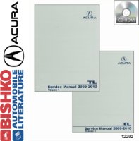 2009 2010 Acura TL Shop Service Repair Manual PDF sample image