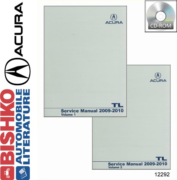 2009–2010 Acura TL Factory Shop Service Manual