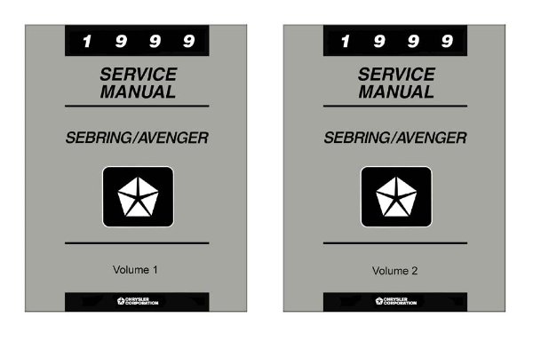 1999 Chrysler Sebring, Avenger Factory Shop Service Manual