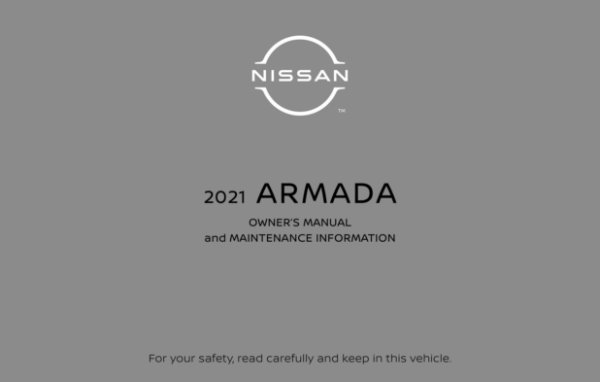 2021 Nissan Armada Owner's Manual
