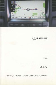 2011 Lexus LX 570 Owner's Manual