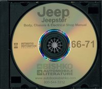 1966-71 JEEP JEEPSTER Body, Chassis & Electrical Service Manual