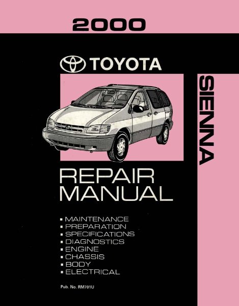 2000 Toyota Sienna Factory Shop Service Manual