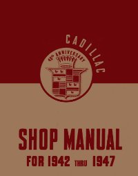 1942 1943 1944 1945 1946 1947 Cadillac Shop Service Repair Manual Engine