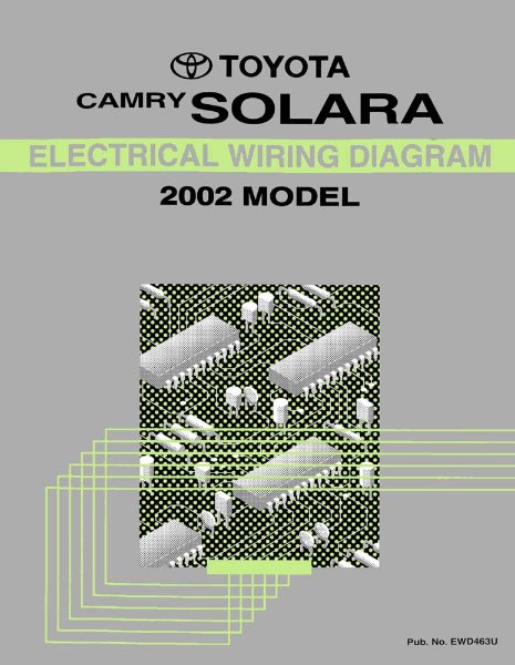 2002 Toyota Camry Solara Wiring Diagrams Manual