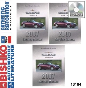2007 Chrysler Crossfire Factory Shop Service Manual