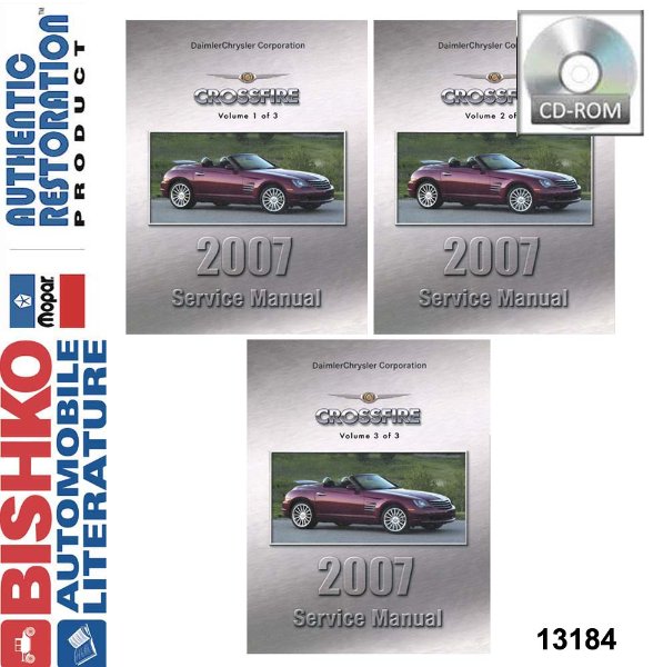 2007 Chrysler Crossfire Factory Shop Service Manual
