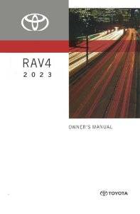 2023 Toyota RAV4 Owner's Manual