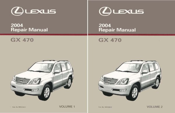 2004 Lexus GX 470 Factory Shop Service Manual