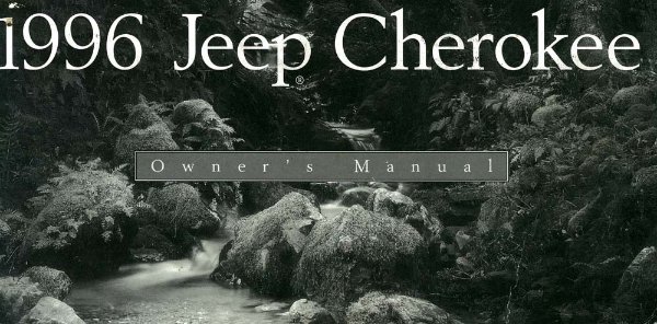 1996 Jeep Cherokee Owner's Manual