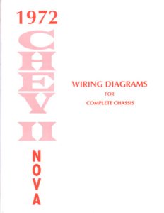 1972 Chevrolet Nova Wiring Diagrams Manual