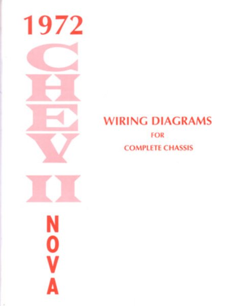 1972 Chevrolet Nova Wiring Diagrams Manual