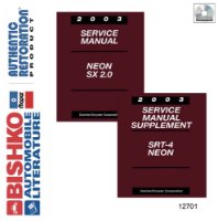 2003 DODGE NEON Body, Chassis & Electrical Service Manual sample image