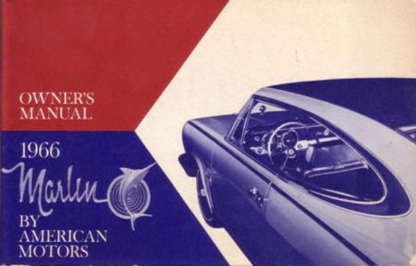 1966 AMC Marlin Owner's Manual
