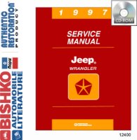 1997 Jeep Wrangler Shop Service Repair Manual PDF sample image