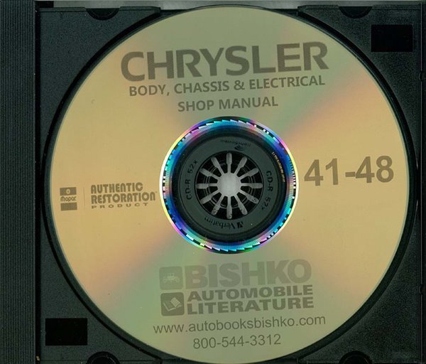 1941–1948 Chrysler All Models Factory Shop Service Manual