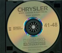 1941-48 CHRYSLER Body, Chassis & Electrical Repair Shop Manual