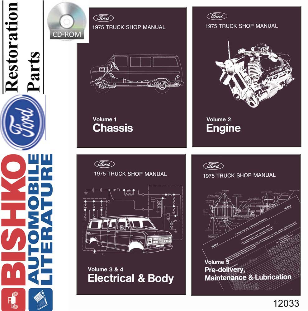 1975 FORD TRUCK Body, Chassis & Electrical Service Manual