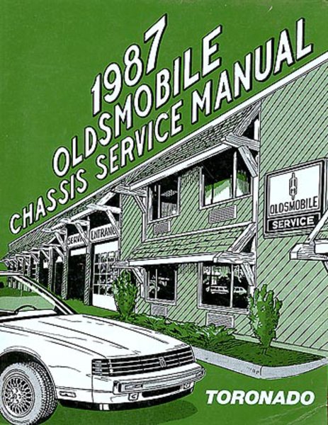 1987 Oldsmobile Toronado Factory Shop Service Manual