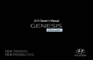 2010 Hyundai Genesis Owner's Manual