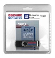 1990 Chevrolet S-10 Truck Models Factory Shop Service Manual sample image