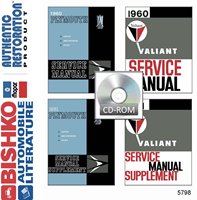 1960-61 PLYMOUTH Full Line Body, Chassis & Electrical Service Manual sample image