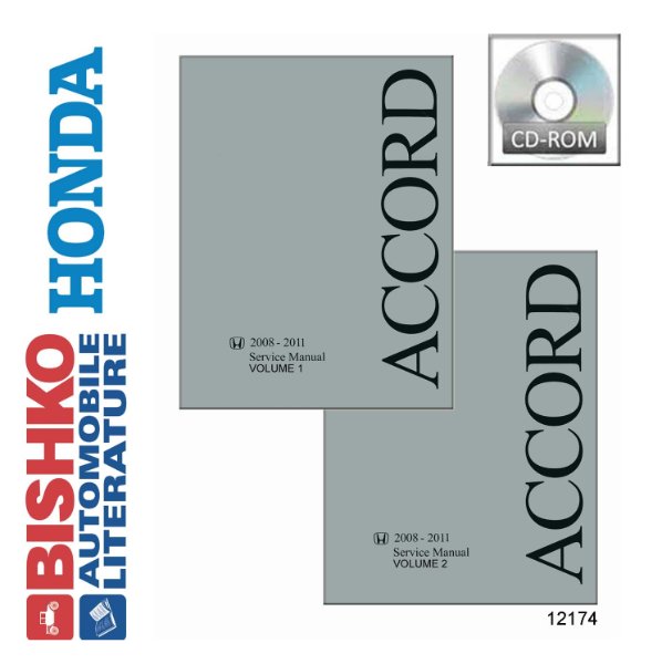 2008–2011 Honda Accord - 4 CYL ONLY Factory Shop Service Manual