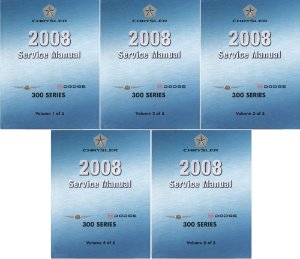 2008 Chrysler 300 Series, Magnum, Charger Factory Shop Service Manual