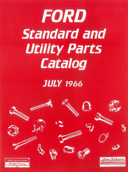 1966 Ford Truck Standard & Utility Parts Book