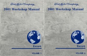 2001 Ford Escort Factory Shop Service Manual
