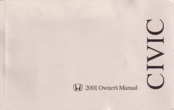 2001 Honda Civic Sedan Owner's Manual