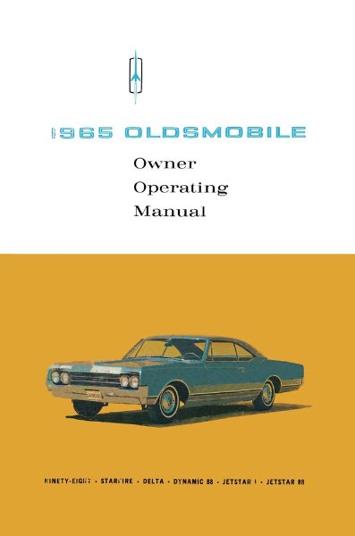 1965 Oldsmobile 98 Regency, Delta 88 Owner's Manual