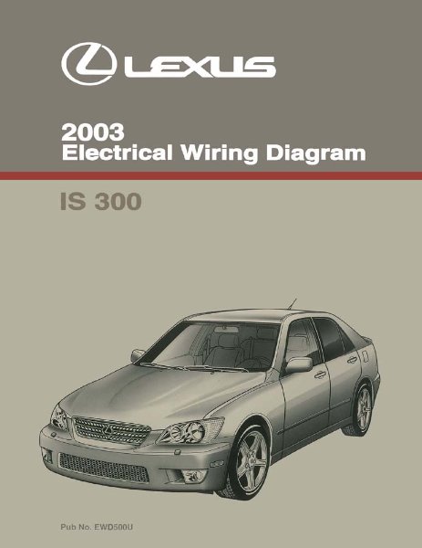 2003 Lexus IS 300 Wiring Diagrams Manual