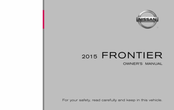 2015 Nissan Frontier Owner's Manual