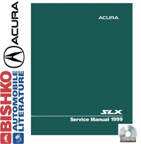 1999 ACURA SLX Body, Chassis & Electrical Service Manual