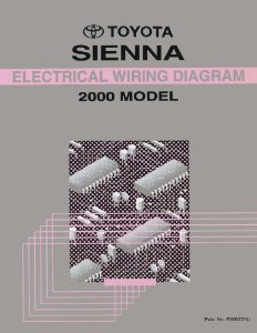 2000 Toyota Sienna Wiring Diagrams Manual