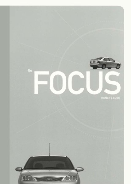 2006 Ford Focus Owner's Manual