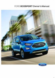 2022 Ford EcoSport Owner's Manual