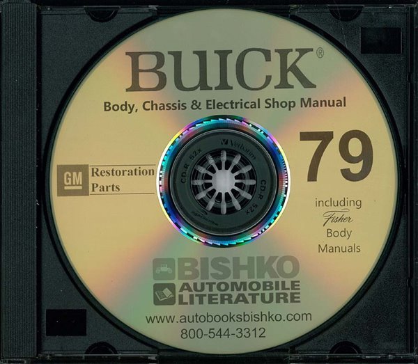 1979 Buick ALL MODELS FISHER BODY Factory Shop Service Manual